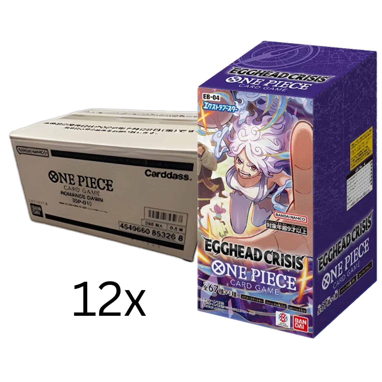 One Piece Card Game - EB04 - Egghead Crisis - Case [JP