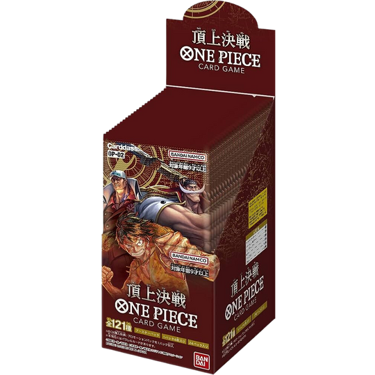 One Piece OP02 Paramount War Display Japanisch