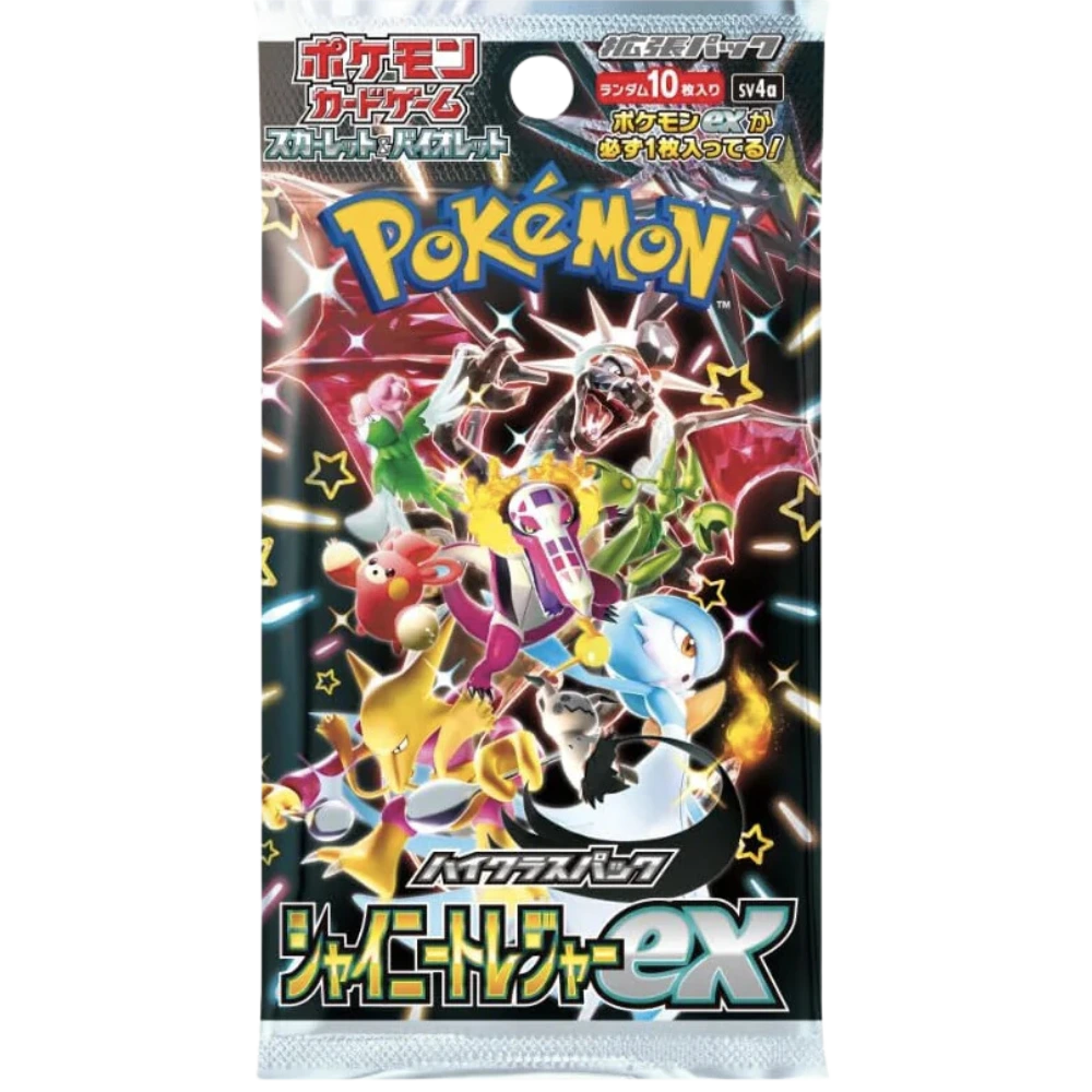 Pokemon Shiny Treasure Ex Booster Japanisch
