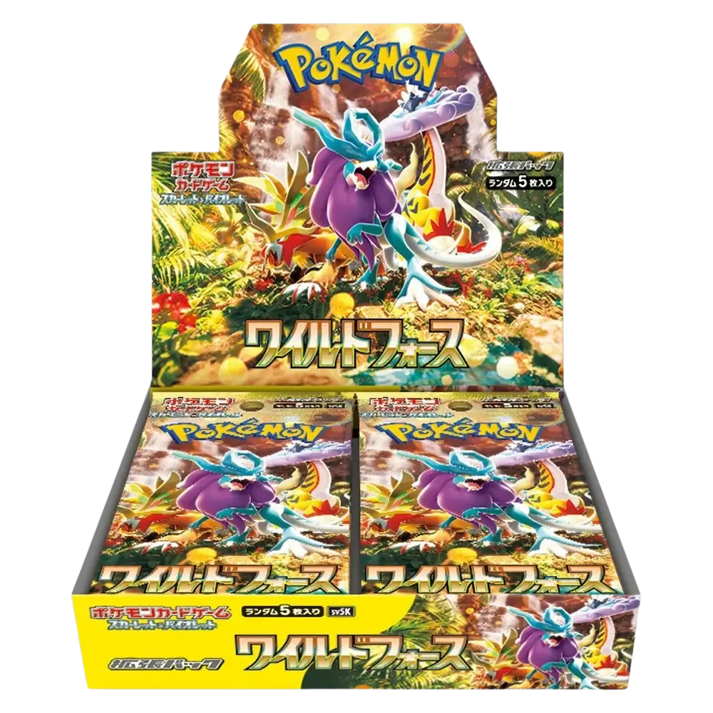 Pokemon Wild Force Display Japanisch