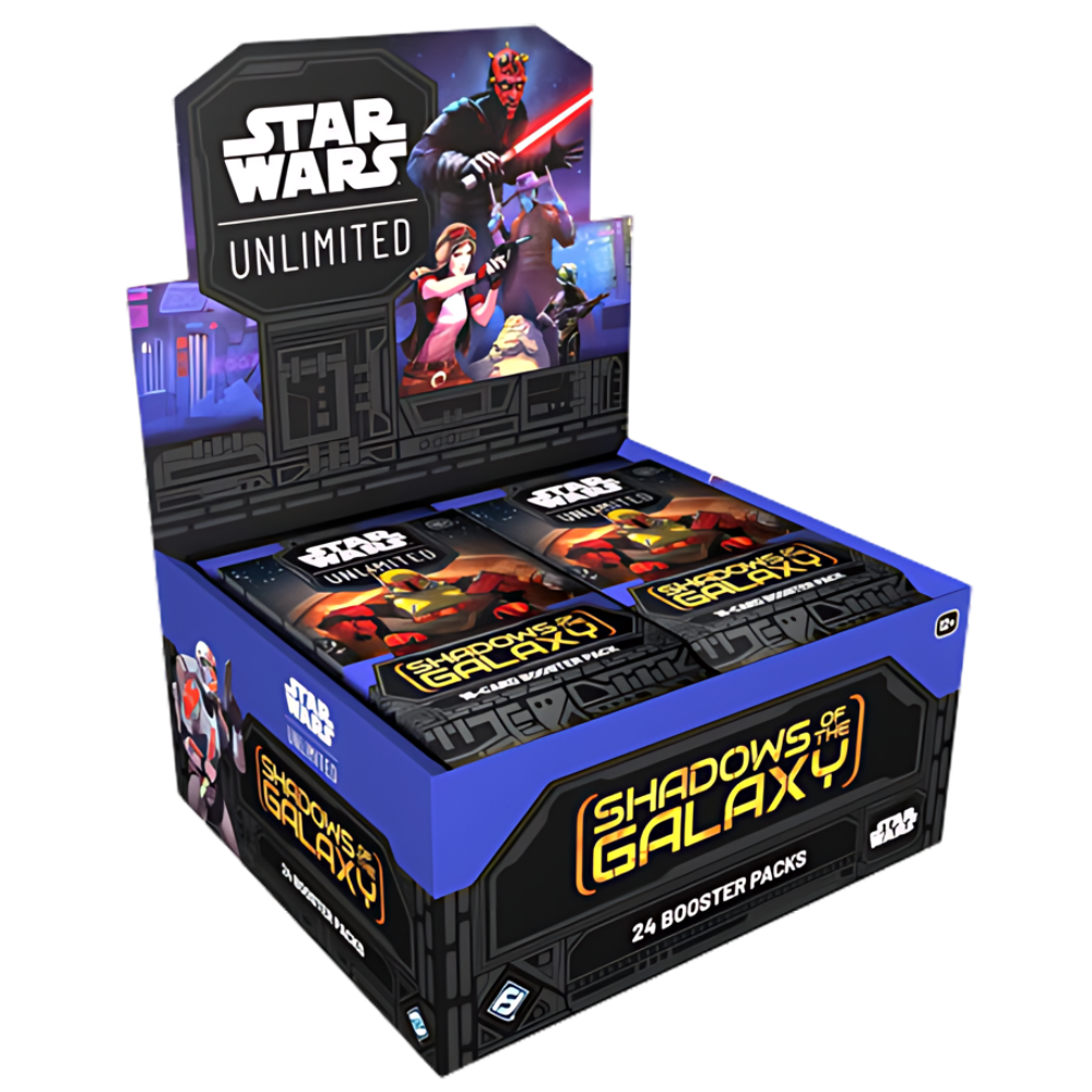 Star Wars Unlimited Shadows of the Galaxy Display Englisch