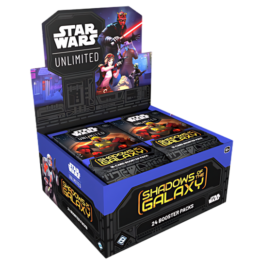 Star Wars Unlimited Shadows of the Galaxy Display Englisch