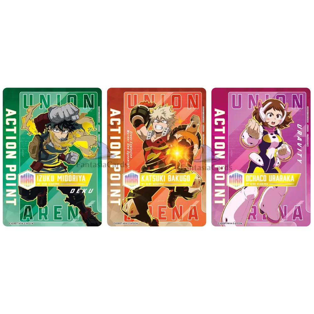 union arena my hero academia volume 2 action point