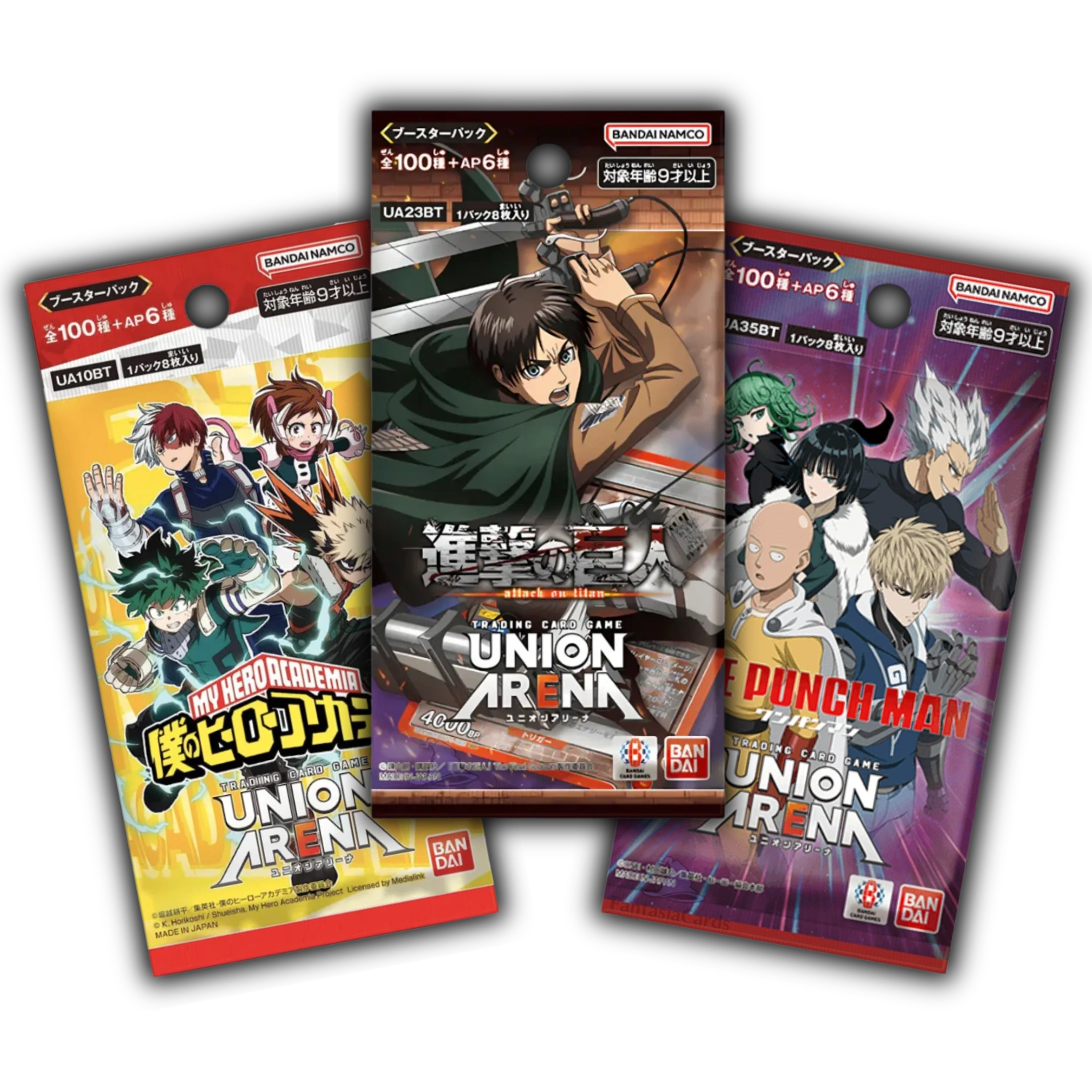 Union Arena - Booster Bundle - Attack on Titan Vol.1, My Hero