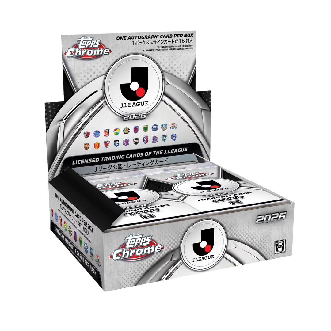 2026 Topps J.League Chrome - Hobby Box (Vorbestellung - Release: Ende Oktober 2026)