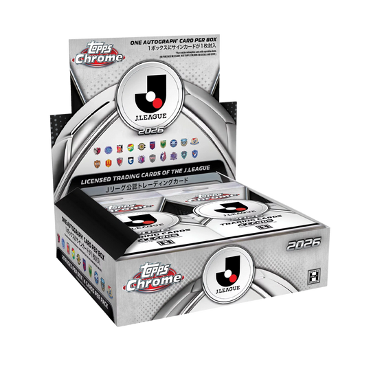 2026 Topps J.League Chrome - Hobby Box (Vorbestellung - Release: Ende Oktober 2026)