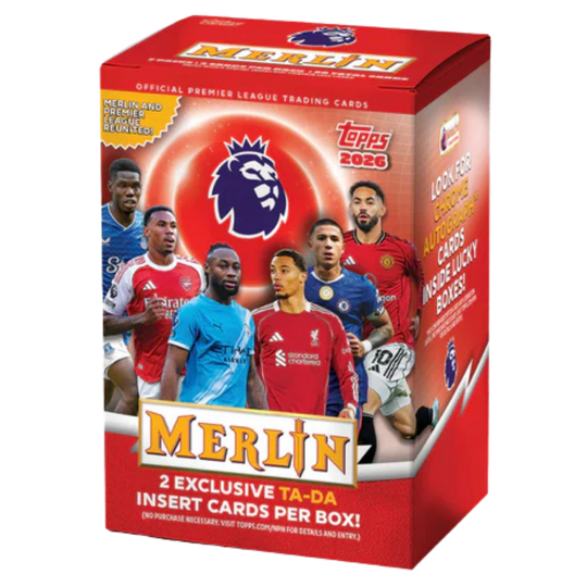 2026 Topps Merlin Premier League Value Box