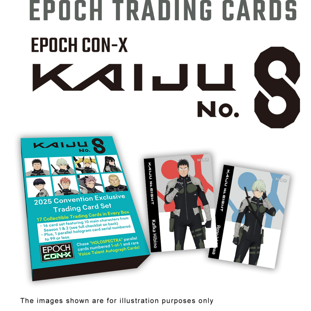 Epoch Con-X - Kaiju No. 8 - Convention Exclusive Trading Card Set [ENG]