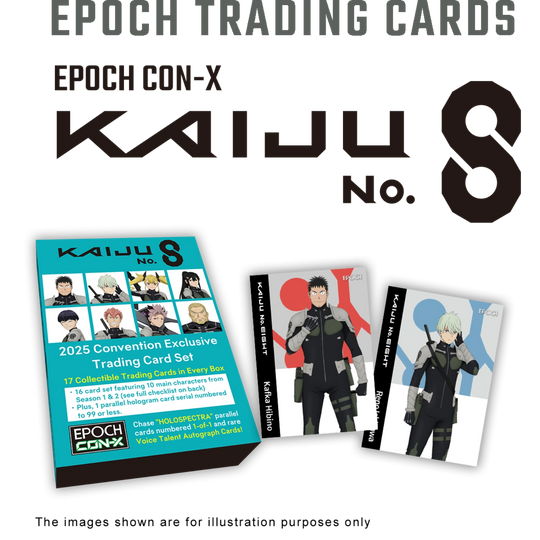 Epoch Con-X - Kaiju No. 8 - Convention Exclusive Trading Card Set [ENG]