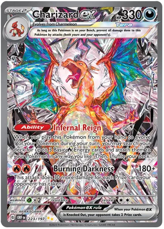 Pokemon - Charizard Booster Bundle - Obsidian Flames, Brilliant Stars & Shining Fates [ENG]