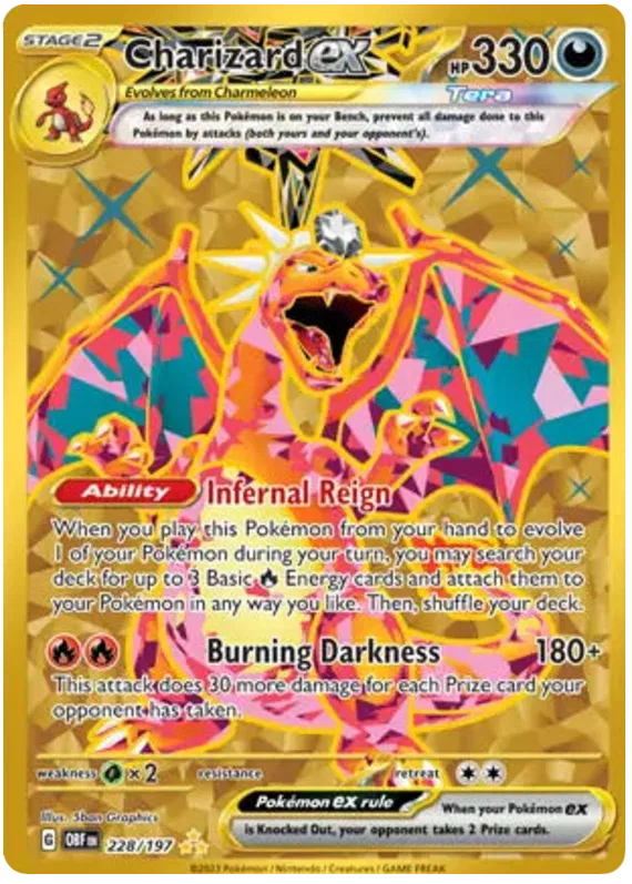 Pokemon - Charizard Booster Bundle - Obsidian Flames, Brilliant Stars & Shining Fates [ENG]