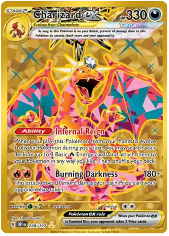 Pokemon - Charizard Booster Bundle - Obsidian Flames, Brilliant Stars & Shining Fates [ENG]