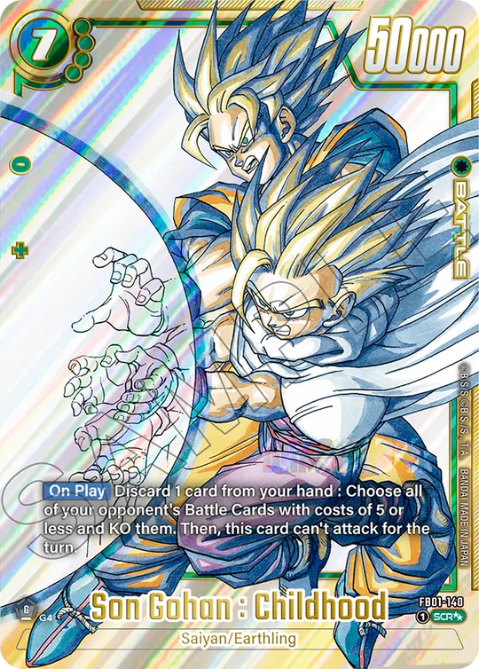 Dragon Ball Super Card Game - Fusion World - SB02 - Manga Booster Pack 02 - Booster [ENG]