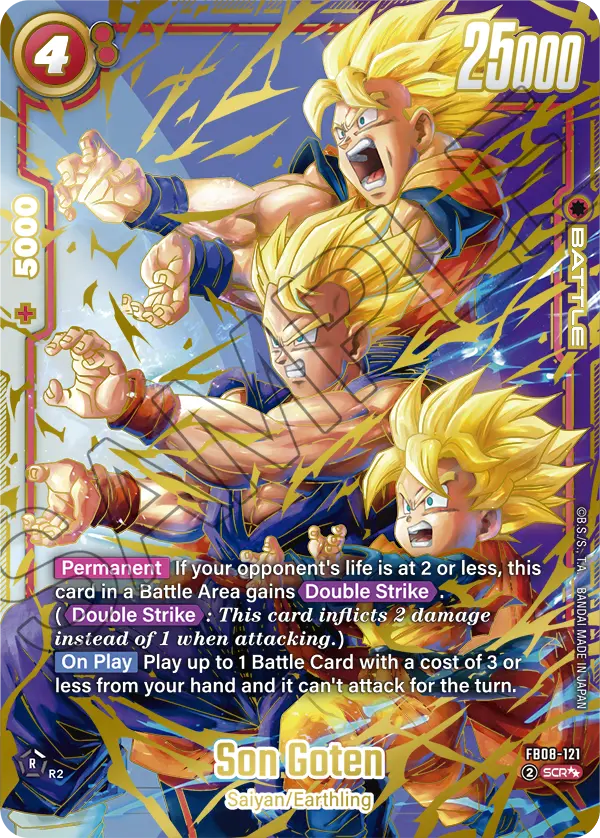 Dragon Ball Super Card Game - Fusion World - FB08 - Saiyan's Pride - Booster [ENG]