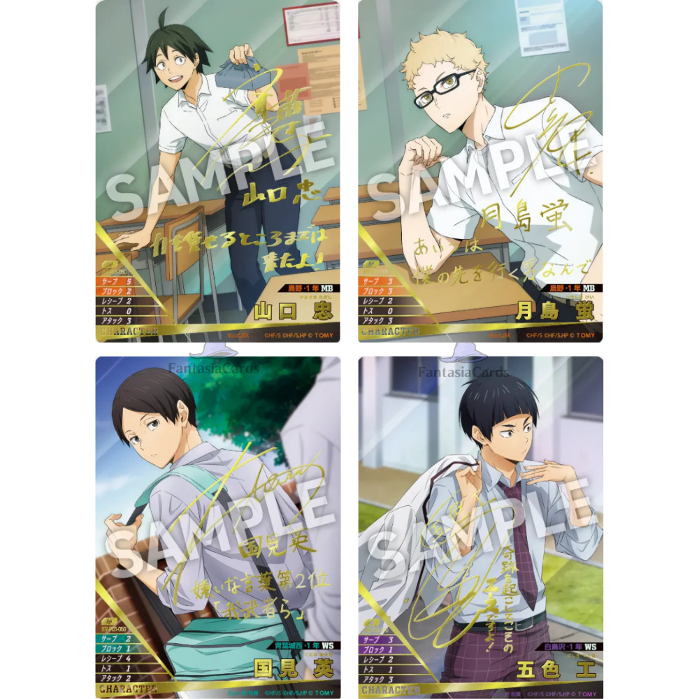 Haikyu!! - HV-P03 - All-Japan Youth &amp; Miyagi First Years&