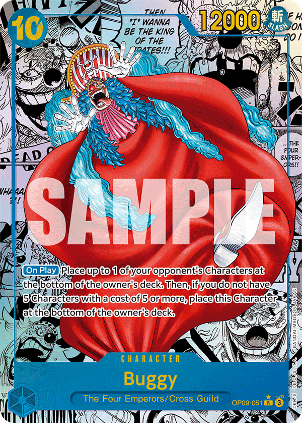 One Piece Card Game - OP09 - The Four Emperors - Sleeved Booster [ENG]
