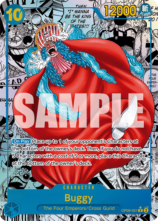 One Piece Card Game - OP09 - The Four Emperors - Sleeved Booster [ENG]