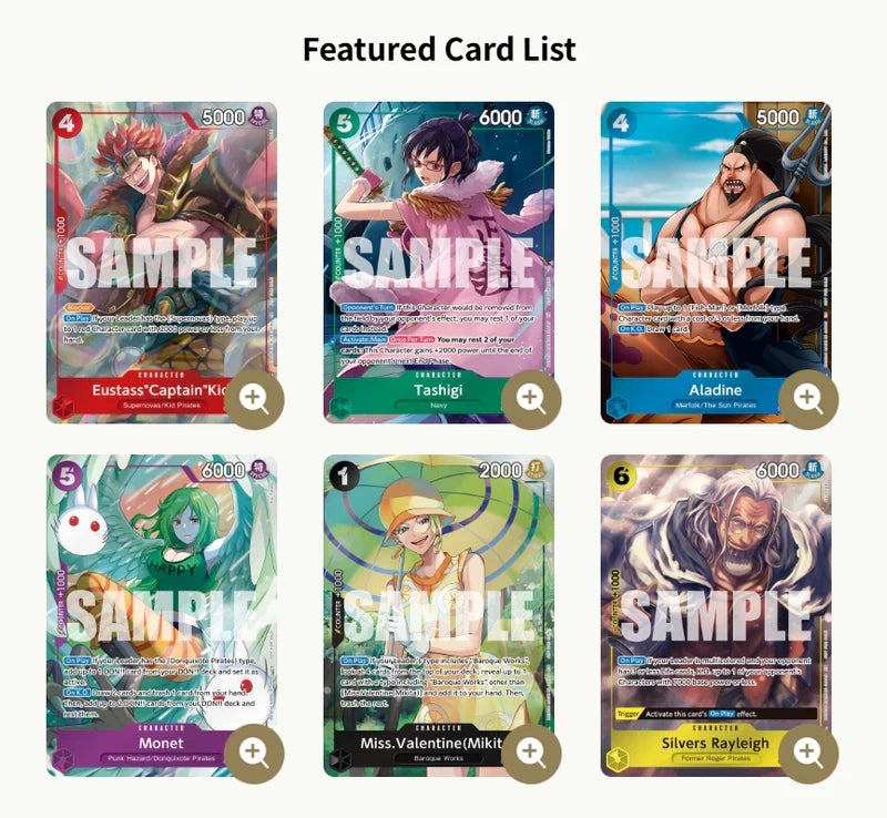 One Piece Card Game - The Azure Sea's Seven Dash Pack [ENG]