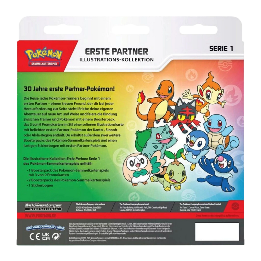 Pokemon - Erste Partner Illustrations-Kollektion Serie 1 [DE]