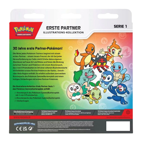 Pokemon - Erste Partner Illustrations-Kollektion Serie 1 [DE]