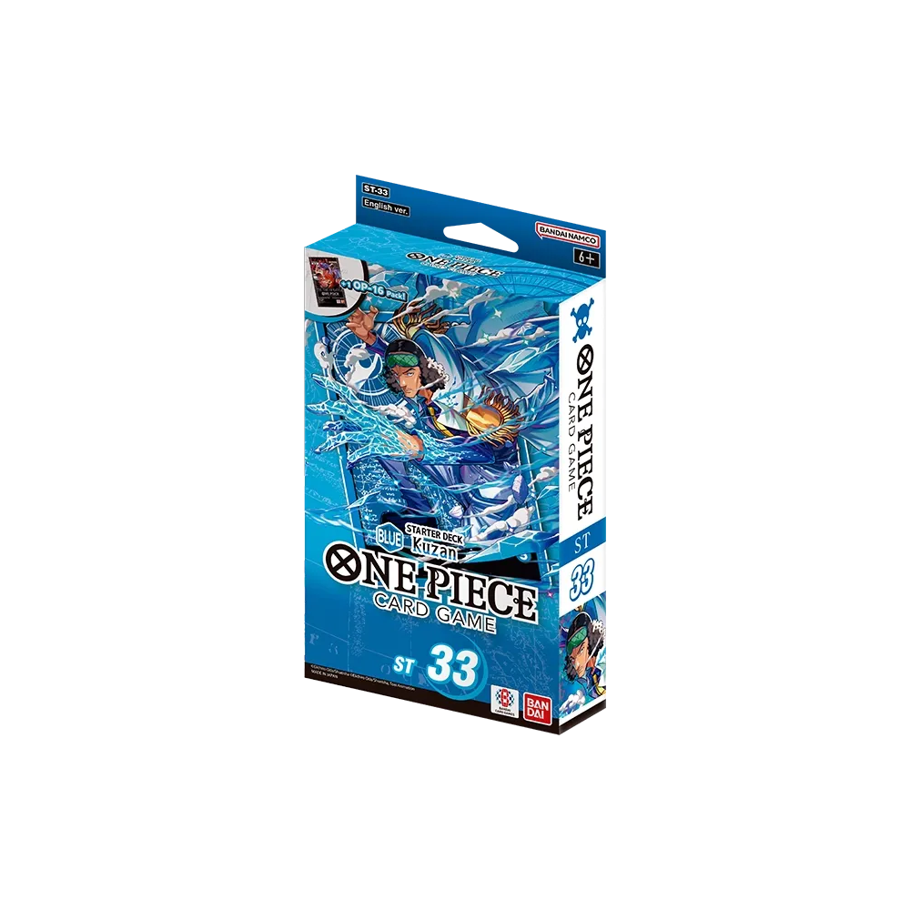 One Piece Card Game - STARTER DECK -BLUE Kuzan- [ST-33] [ENG]