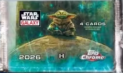 2026 Star Wars Chrome® Galaxy - Booster