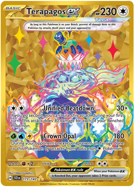 Pokemon - Stellar Crown - Sleeved Booster [ENG]