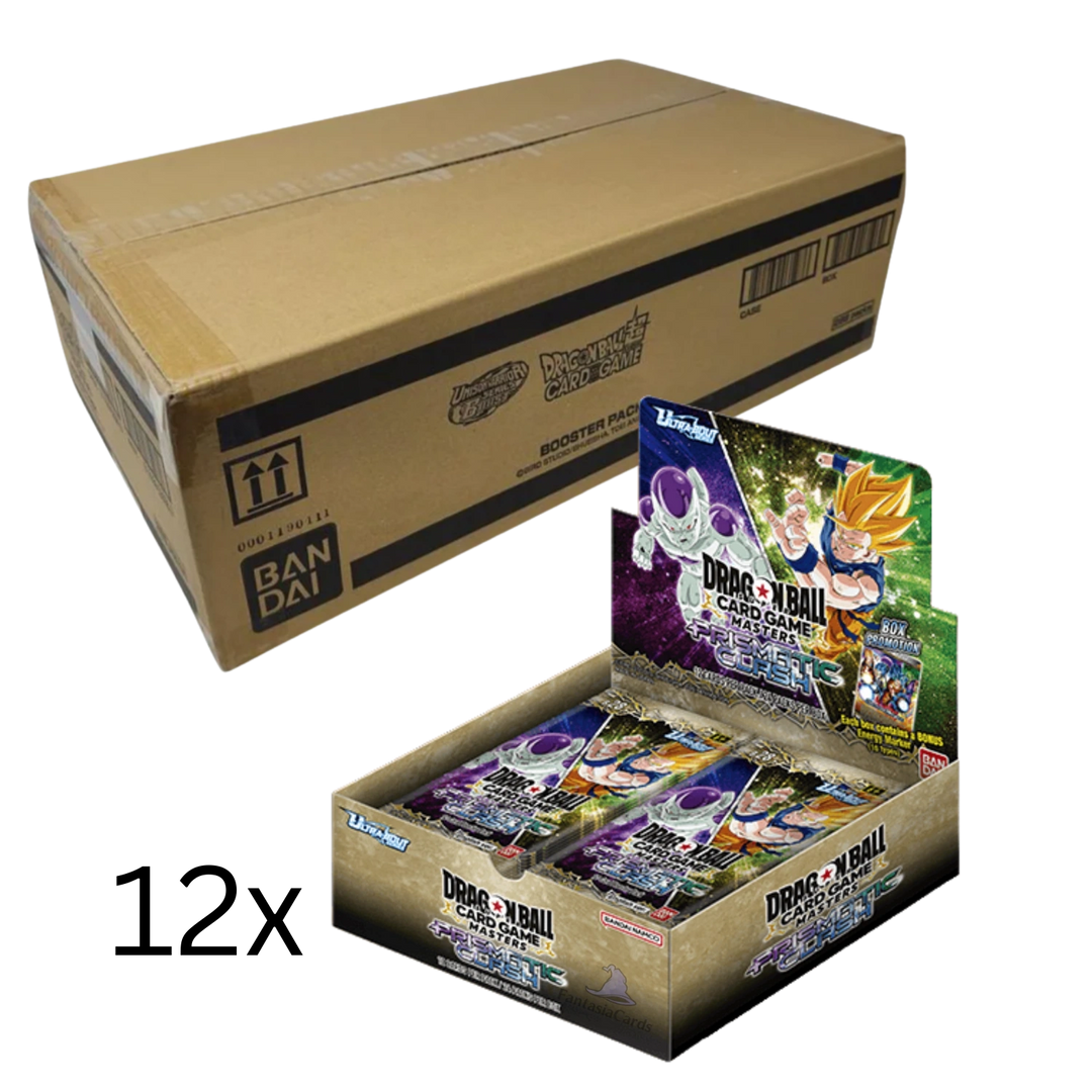 Dragon Ball Super Card Game - Masters - B28 - Prismatic Clash - Case [ FantasiaCards Dragon Ball Super Card Game - Masters - B28 - Prismatic Clash - Case [ FantasiaCards