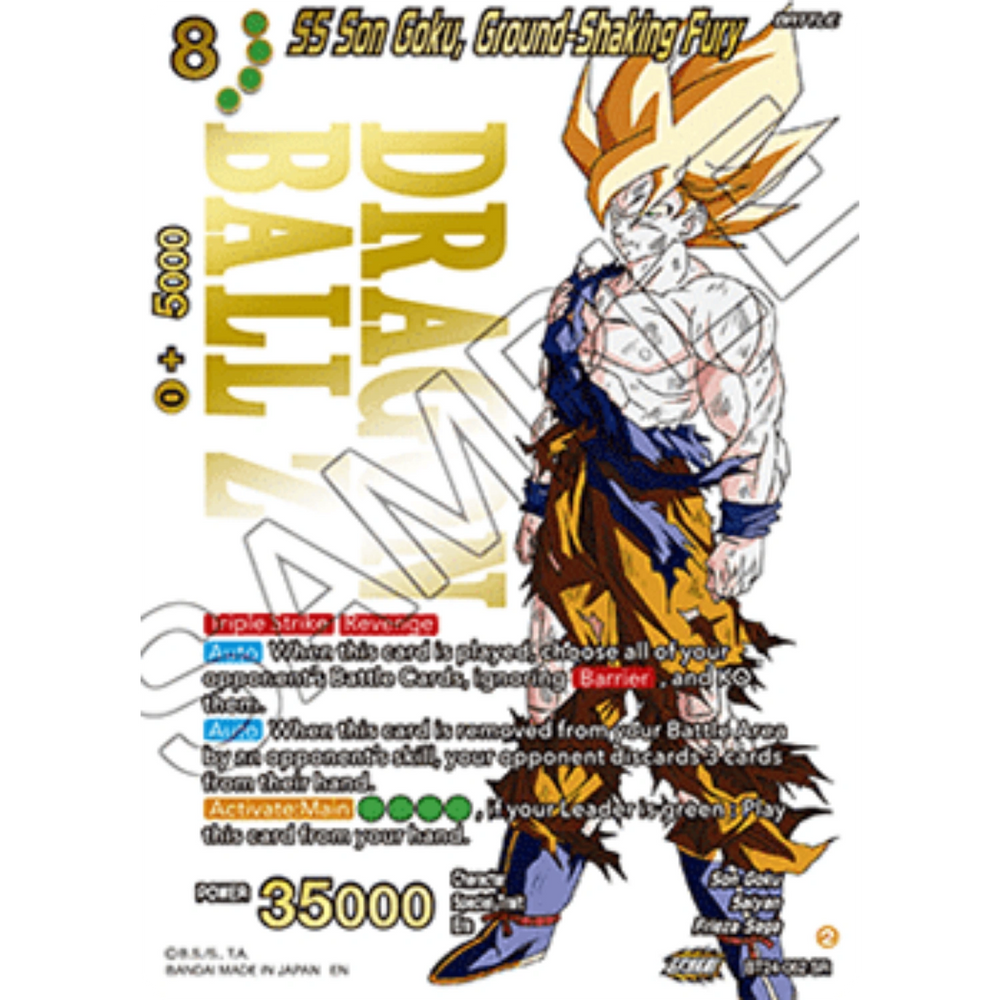 Dragon Ball Super Card Game - Masters - Beyond Generations - Collectors Booster [ENG]
