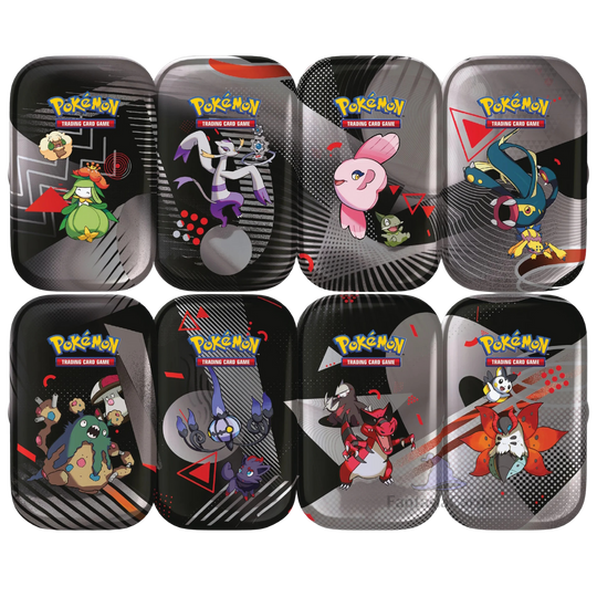 Pokemon - Black Bolt & White Flare - Unova Mini Tin Display - [ENG]