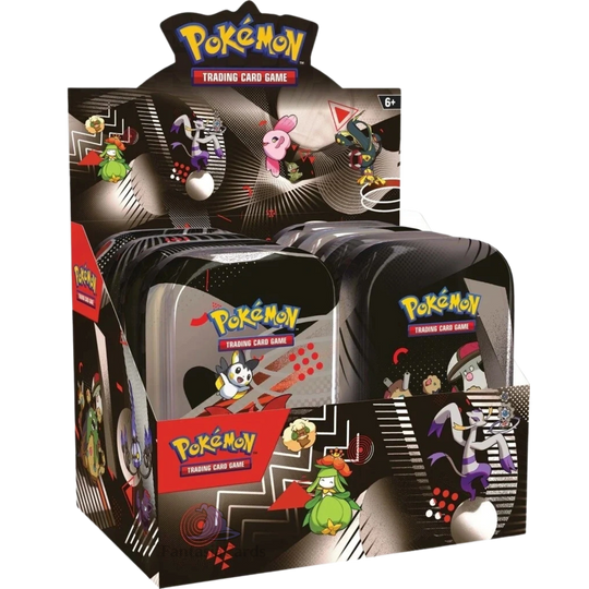 Pokemon - Black Bolt & White Flare - Unova Mini Tin Display - [ENG]