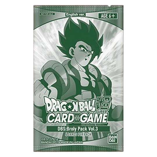 Dragon Ball Super Card Game - DBS: Broly Pack Vol.3 [ENG]