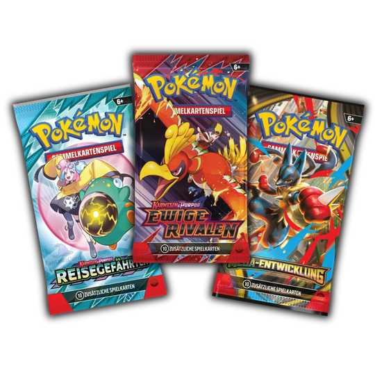 Pokemon - German Booster Bundle - Ewige Rivalen, Reisegefährten & Mega-Entwicklung [DE]