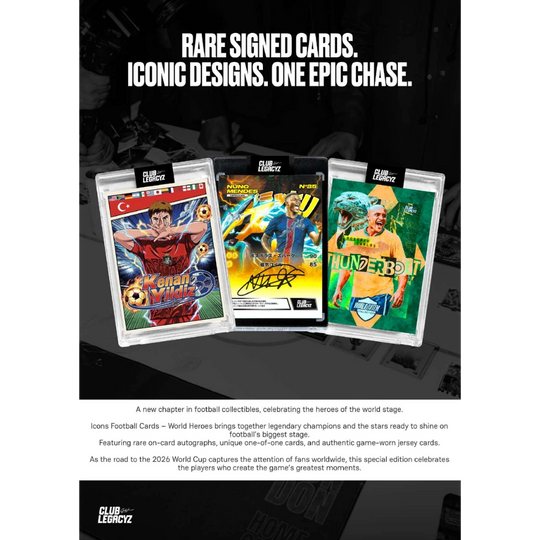 Club Legacyz Icons Series 4 World Cup Heroes - Mini Box