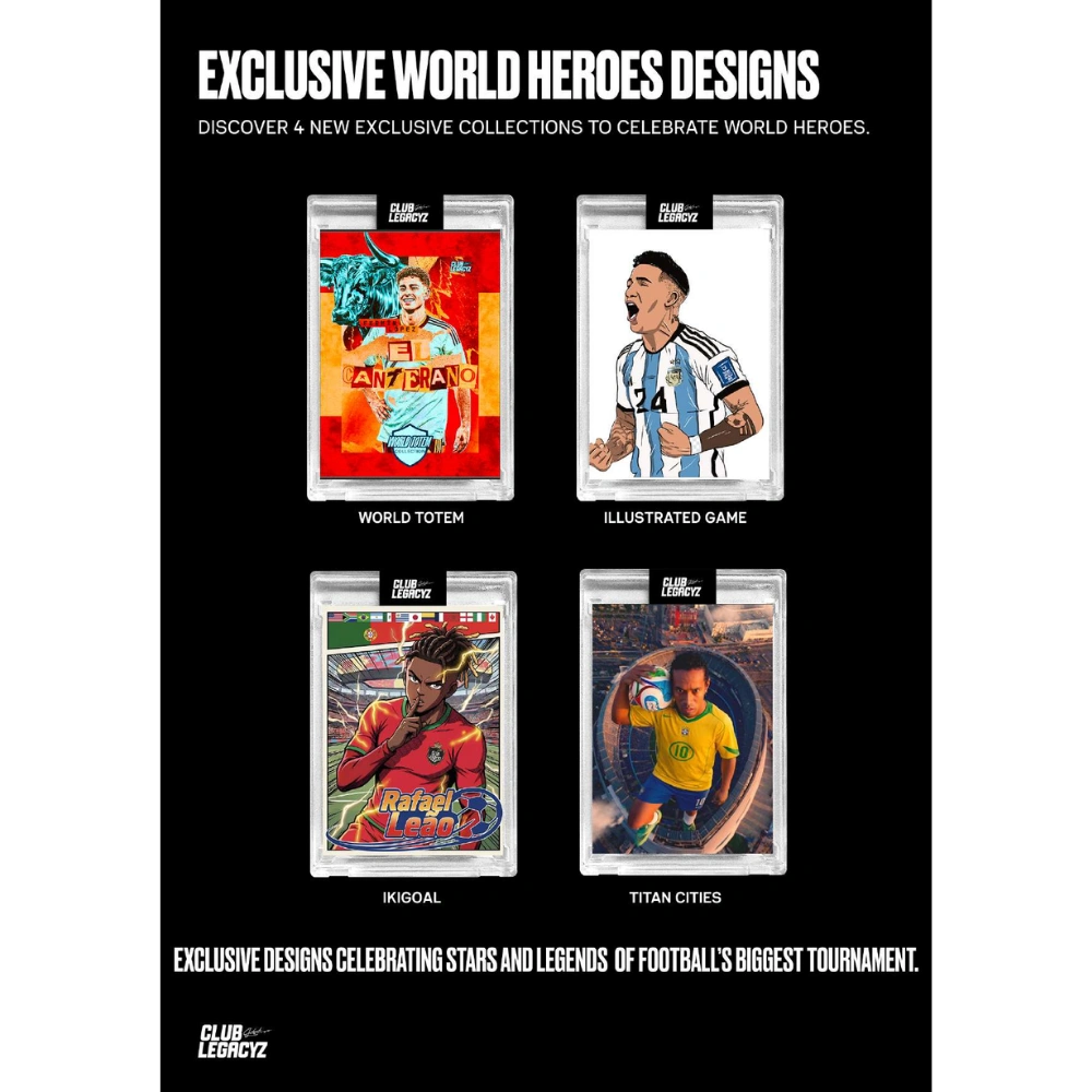 Club Legacyz Icons Series 4 World Cup Heroes - Mini Box