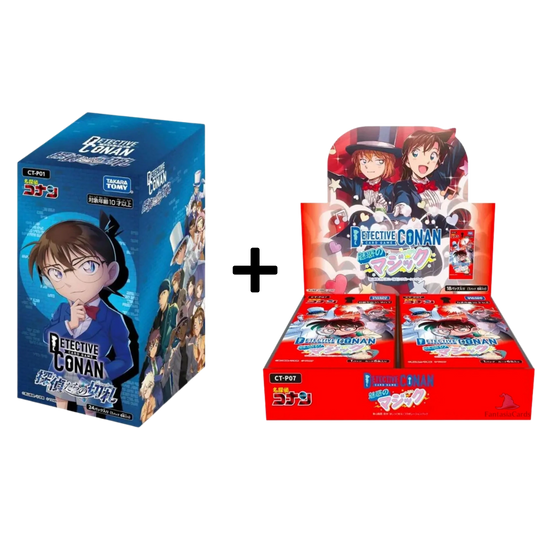Detective Conan Card Game - CT-P01 & CT-P07  Display Bundle [JP] CHRISTMAS
