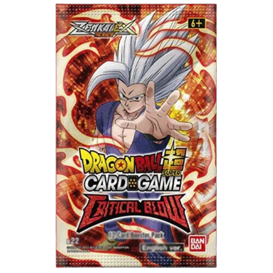 Dragon Ball Super Card Game - Masters - Critical Blow - Booster [ENG]