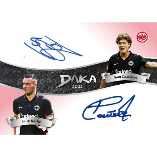 Daka 2021-22 Eintracht Frankfurt Team Set - Hobby Box [LIVE BOXBREAK]