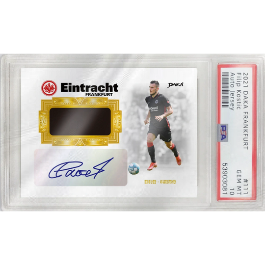 Daka 2021-22 Eintracht Frankfurt Team Set - Hobby Box [LIVE BOXBREAK]