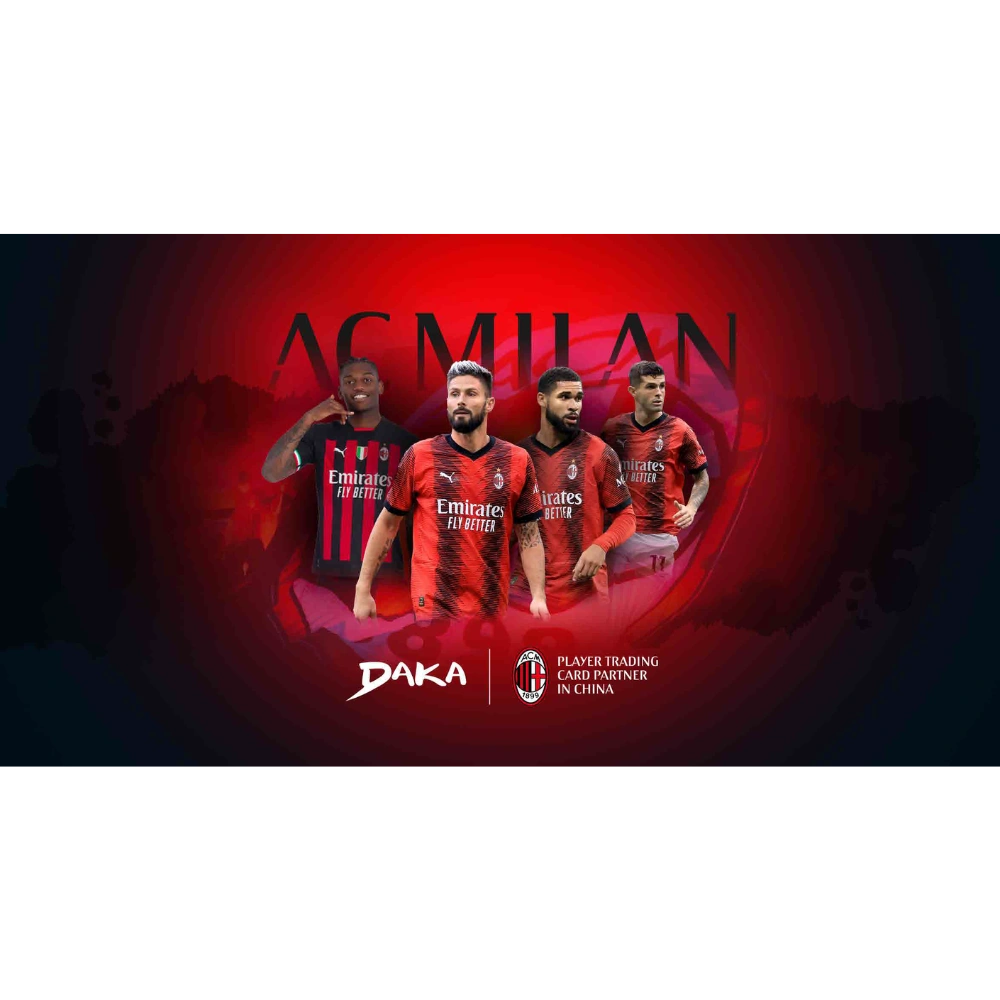Daka 2023-24 AC Milan Team Set - Hobby Box