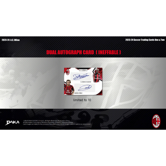 Daka 2023-24 AC Milan Team Set - Hobby Box