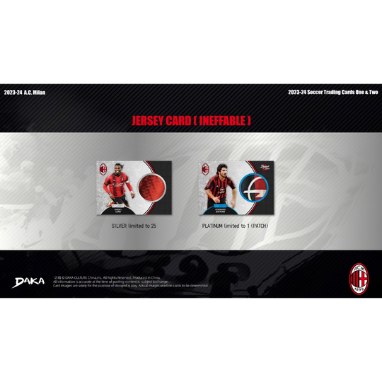Daka 2023-24 AC Milan Team Set - Hobby Box