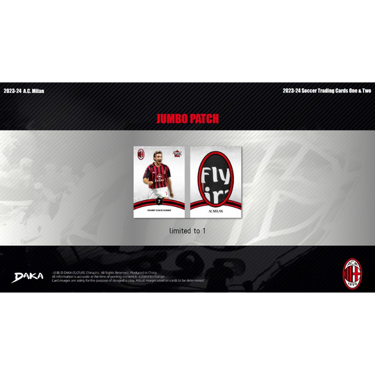 Daka 2023-24 AC Milan Team Set - Hobby Box