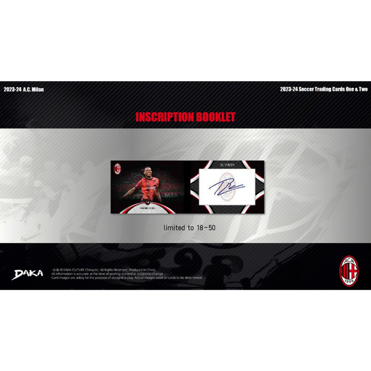 Daka 2023-24 AC Milan Team Set - Hobby Box
