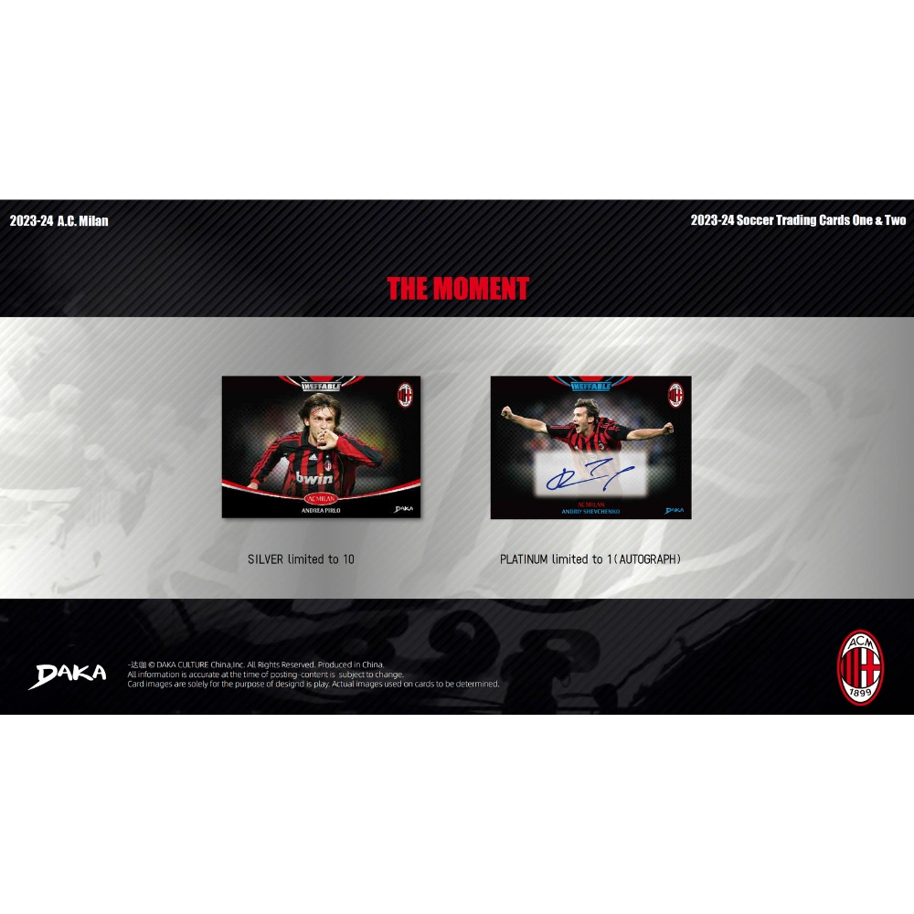 Daka 2023-24 AC Milan Team Set - Hobby Box