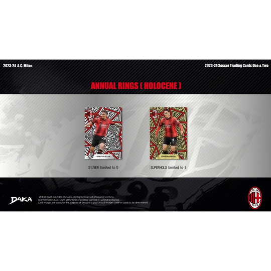 Daka 2023-24 AC Milan Team Set - Hobby Box