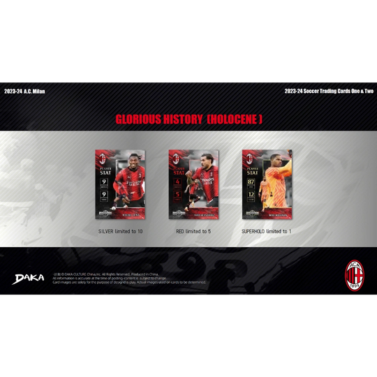 Daka 2023-24 AC Milan Team Set - Hobby Box