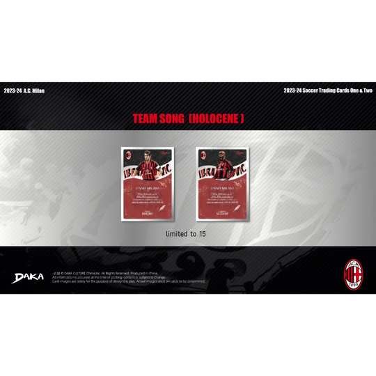 Daka 2023-24 AC Milan Team Set - Hobby Box