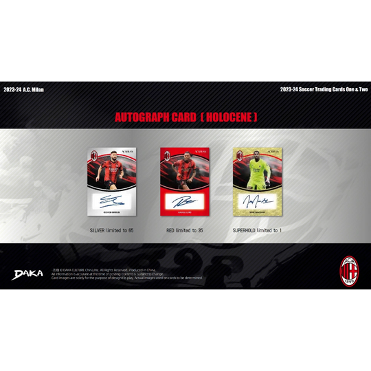 Daka 2023-24 AC Milan Team Set - Hobby Box
