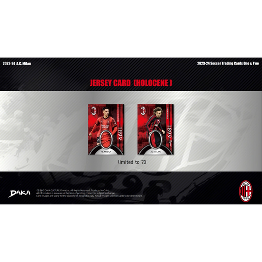 Daka 2023-24 AC Milan Team Set - Hobby Box